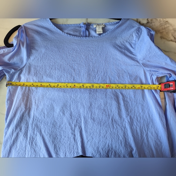 J Crew Factory Blue tunic - Picture 7 of 7